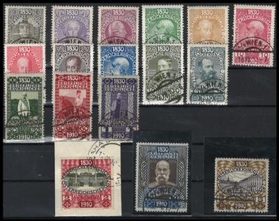 .gestempelt/Briefstück - Österr. - Ausg. 1910, - Briefmarken und Ansichtskarten