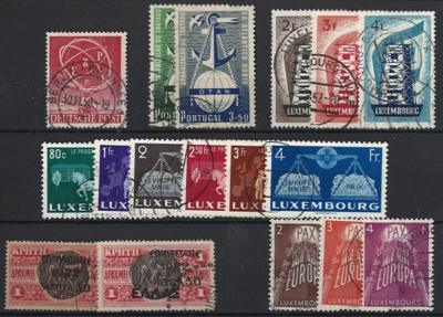 .gestempelt - Europa CEPT Sammlung 1956/2015, - Briefmarken und Ansichtskarten