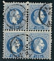 .gestempelt - Österreich 1867 Nr.38I - Francobolli e cartoline