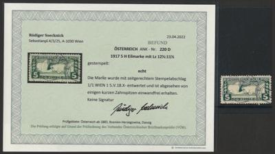 .gestempelt - Österreich 1917 Nr.220D - Briefmarken und Ansichtskarten