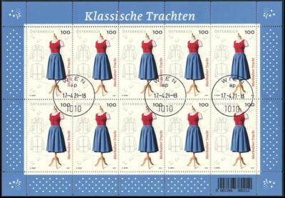 .gestempelt - Österreich Kleinbogen - Francobolli e cartoline