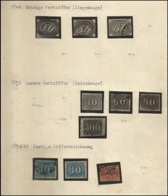 .gestempelt/**/* - Sammlung BRASILIEN Ausg. 1844-1975 überwiegend gestplt., - Briefmarken und Ansichtskarten