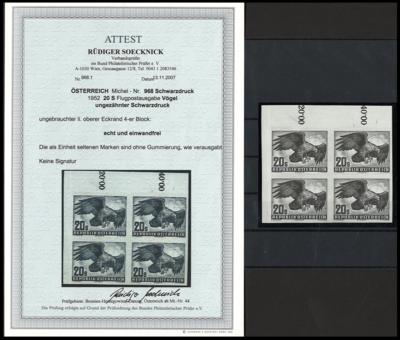 (*) - Österr. Nr. 973 (20 S Flugpost), - Briefmarken und Ansichtskarten