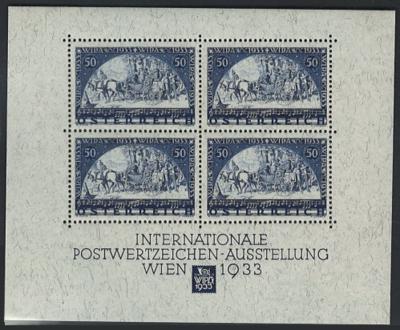 * - Österr. - WIPABLOCK (127:104:128:104), - Briefmarken und Ansichtskarten