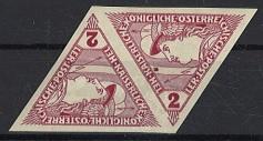 ** - Österreich 1916 Nr.217U (Eilmarke - Známky a pohlednice