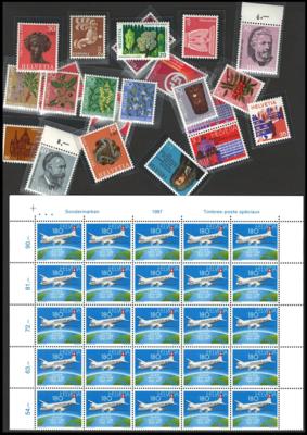** - Partie FRANKATURWARE Schweiz - Briefmarken und Ansichtskarten