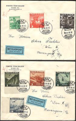 **/*/Poststück - Teilsammlung Österr. ca. 1908/1940, - Briefmarken und Ansichtskarten