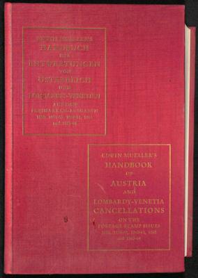 Literatur: E. Müller: "Handbuch der Entwertungen...", - Francobolli e cartoline