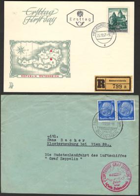 Poststück/Briefstück - Österreich Sammlung - Briefmarken und Ansichtskarten