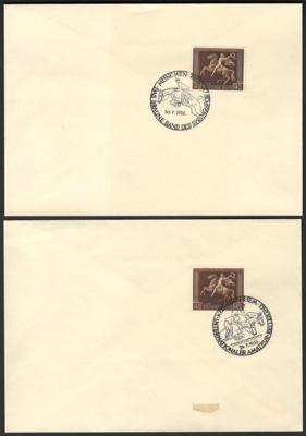 Poststück - D.Reich Nr. 671 auf Kuverts - Francobolli e cartoline
