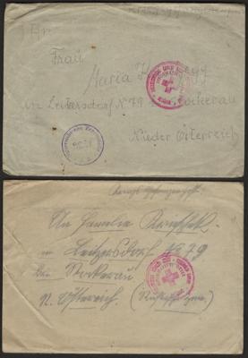 Poststück - D.Reich - Partie POW Post meist nach WK II, - Briefmarken und Ansichtskarten