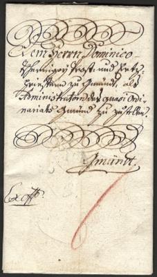 Poststück - Österr. - Kärnten 1781 Schnörkelbrief - Briefmarken und Ansichtskarten