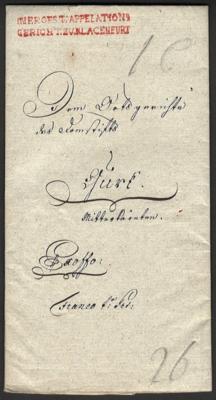 Poststück - Österr. - Kärnten 1807 INEROEST. APPELATIONSGERICHT - Známky a pohlednice