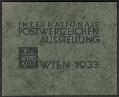 Poststück - Österr. - Originalmappe zum WIPABLOCK, - Známky a pohlednice