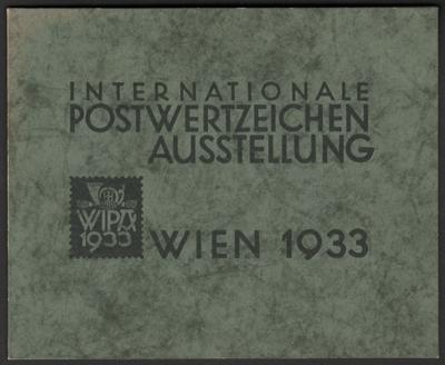 Poststück - Österr. - Originalmappe zum WIPABLOCK, - Briefmarken und Ansichtskarten