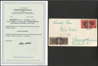 Poststück - Österreich 1921 317yb - Francobolli e cartoline