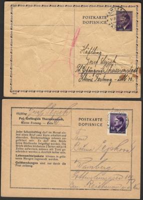 Poststück - Partie ältere Postbelege - Francobolli e cartoline