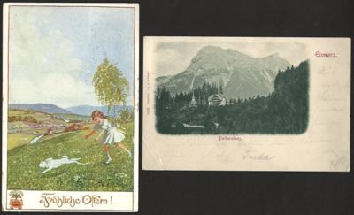 Poststück - Partie meist AK Österr. Monarchie - Stamps and postcards