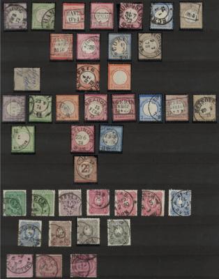 .gestempelt - Deutsches Reich Sammlung 1872-1945 ab Brustschilden, - Francobolli e cartoline