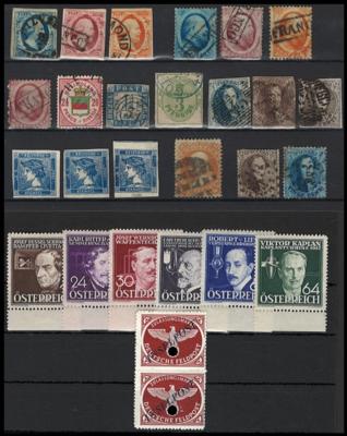 **/(*)/gestempelt - Partie klassischer Werte: Niederlande, - Briefmarken und Ansichtskarten