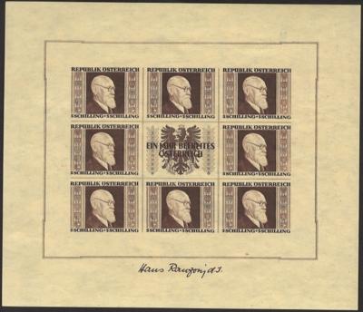 **/gestempelt/* - Reichh. Sammlung Österr. ca. 1945/1961, - Stamps and postcards