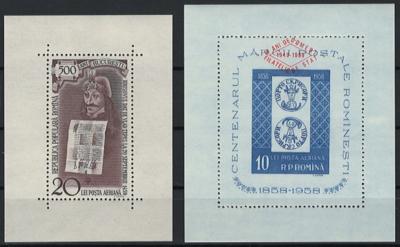 **/*/gestempelt - Sammlung Rumänien ab 1939, - Známky a pohlednice