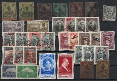 .gestempelt/* - Sammlung Türkei ca. 1865/1938, - Stamps and postcards