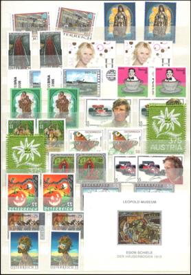 ** - Österr. - Partie EURO - NEUHEITEN - Stamps and postcards