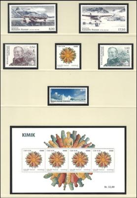 ** - Sammlung Grönland 2002/2011, - Briefmarken und Ansichtskarten