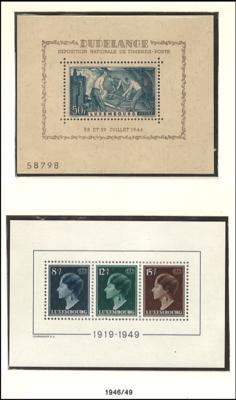 ** - Sammlung Luxemburg 1945/2011, - Známky a pohlednice