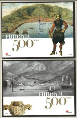 ** - Sammlung Madeira 1980/2008, - Známky a pohlednice