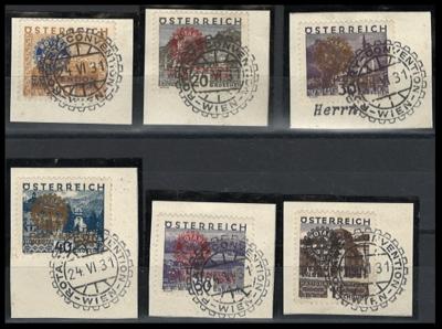 Briefstück - Österr. Rotarier auf sauberen - Briefmarken und Ansichtskarten