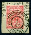 Briefstück - Österr. - Zeitungsstempelm. Nr. 9 mit Entwertung "K. K. ZEITUNGSEXPEDITION TRIEST 1/1299", - Francobolli e cartoline