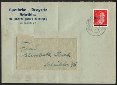 Poststück - Österr. 1945 - Scheibbser - Známky a pohlednice