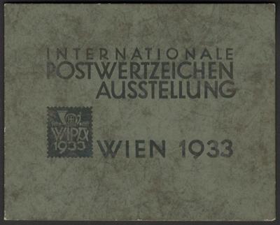Poststück - Österr. - Originalmappe zum WIPABLOCK, - Briefmarken und Ansichtskarten