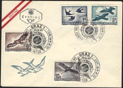 Poststück - Österr. - Partie meist FDCs u. Ersttagsbriefe II. Rep., - Briefmarken und Ansichtskarten