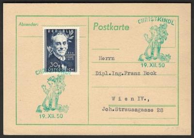 Poststück - Österreich Christkindl - Stamps and postcards