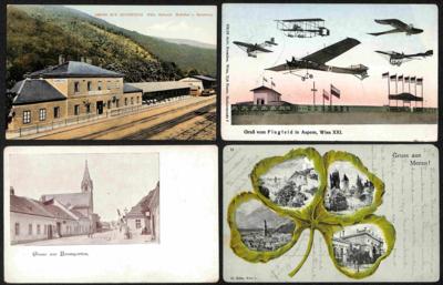 Poststück - Partie "Gruss aus.." - Karten - Briefmarken und Ansichtskarten