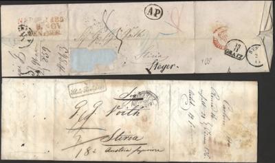 Poststück - Reichh. Partie div. vorphil. bzw. ex - offo-Briefe, - Stamps and postcards