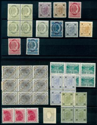 */(*)/** - Kl. Partie Österr. Monarchie mit etwas I. Rep. etc., - Stamps and postcards