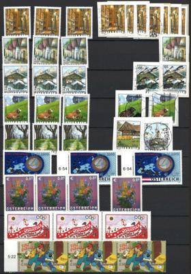 ** - Österr. - Partie EURO - NEUHEITEN - Stamps and postcards