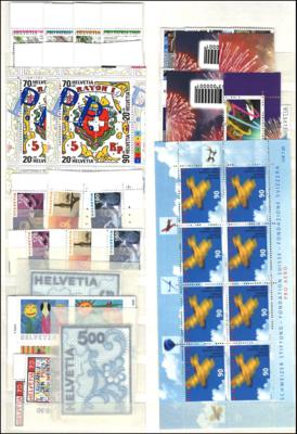 ** - Schweiz reichhaltiges Lager - Stamps and postcards