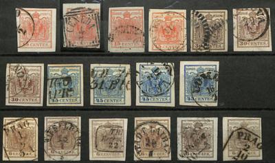 gestempelt - Österr. und Lombardei - Venetien, - Stamps and postcards