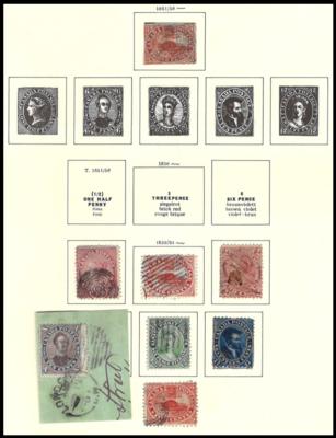 gestempelt - Sammlung Canada ca. 1851/1976, - Briefmarken und Ansichtskarten