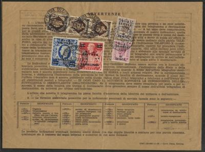 Poststück - Brit. Eritrea frankiertes - Briefmarken und Ansichtskarten