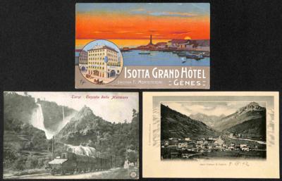 Poststück - Partie AK Italien und - Stamps and postcards