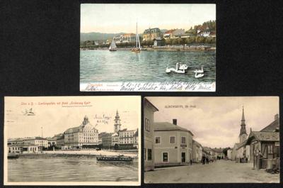 Poststück - Partie AK Oberösterreich (ca.75 Stück) - u.a. Attersee, - Stamps and postcards