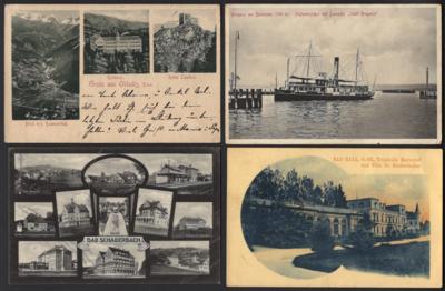 Poststück - Partie AK Österr. (ca. 500) u. div. Motive (ca. 100), - Stamps and postcards