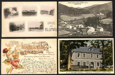 Poststück - Partie AK Steiermark (ca.63 Stück) - u.a. Pulverfabrik Blumau, - Stamps and postcards