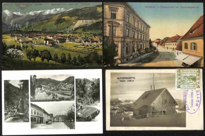 Poststück - Partie AK Steiermark - u. a Murau, - Stamps and postcards